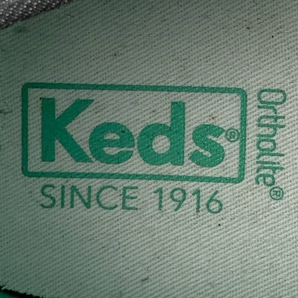 Keds Ortholite Gray Pineapple Lace Up Sneakers Size 11 - Picture 8 of 8